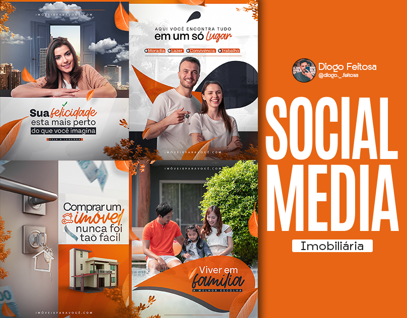 Capa do projeto Social Media Imobiliária